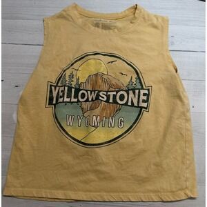 Weekend Soul women's Yellowstone national park Wyoming tank top XS